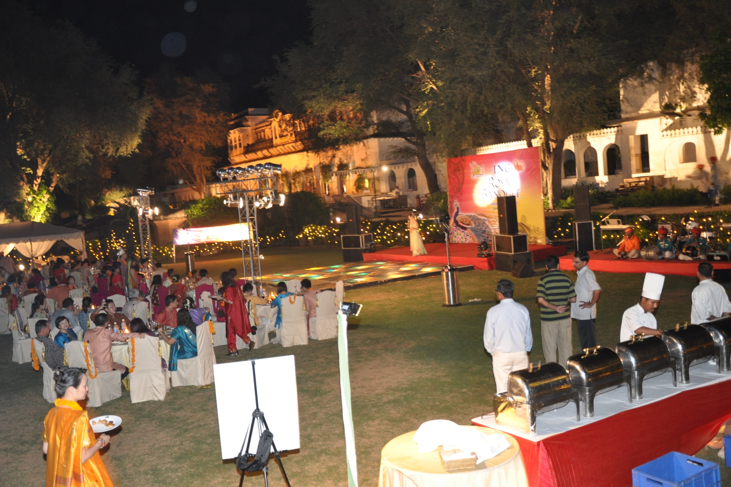 Image from Gala Dinner - Samode Bagh